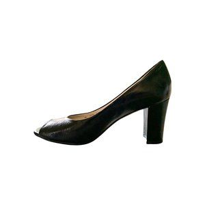 Naturalizer N5 Comfort Black Peep Toe size 6